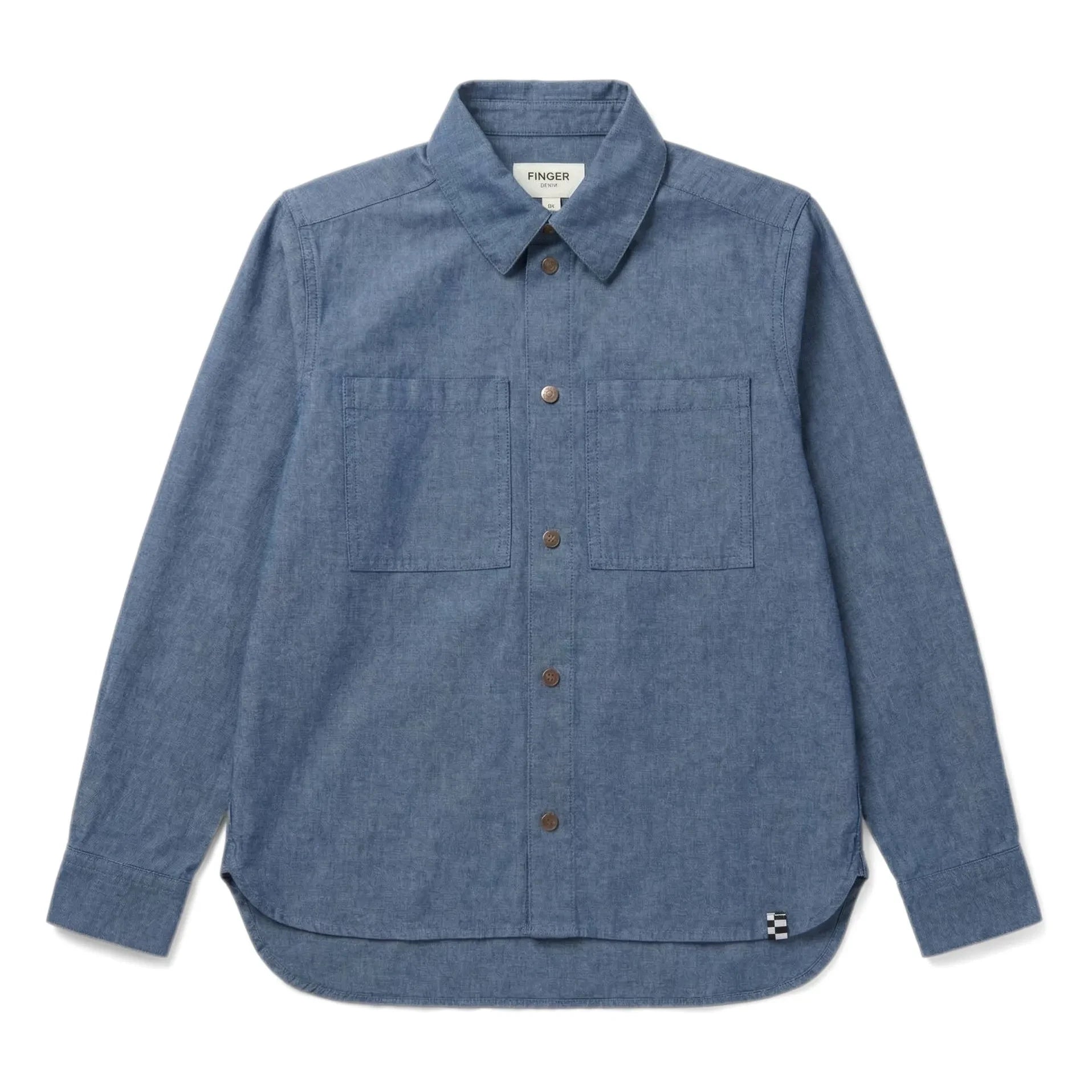 Finger in the Nose - Enara Denim Shirt | Blue