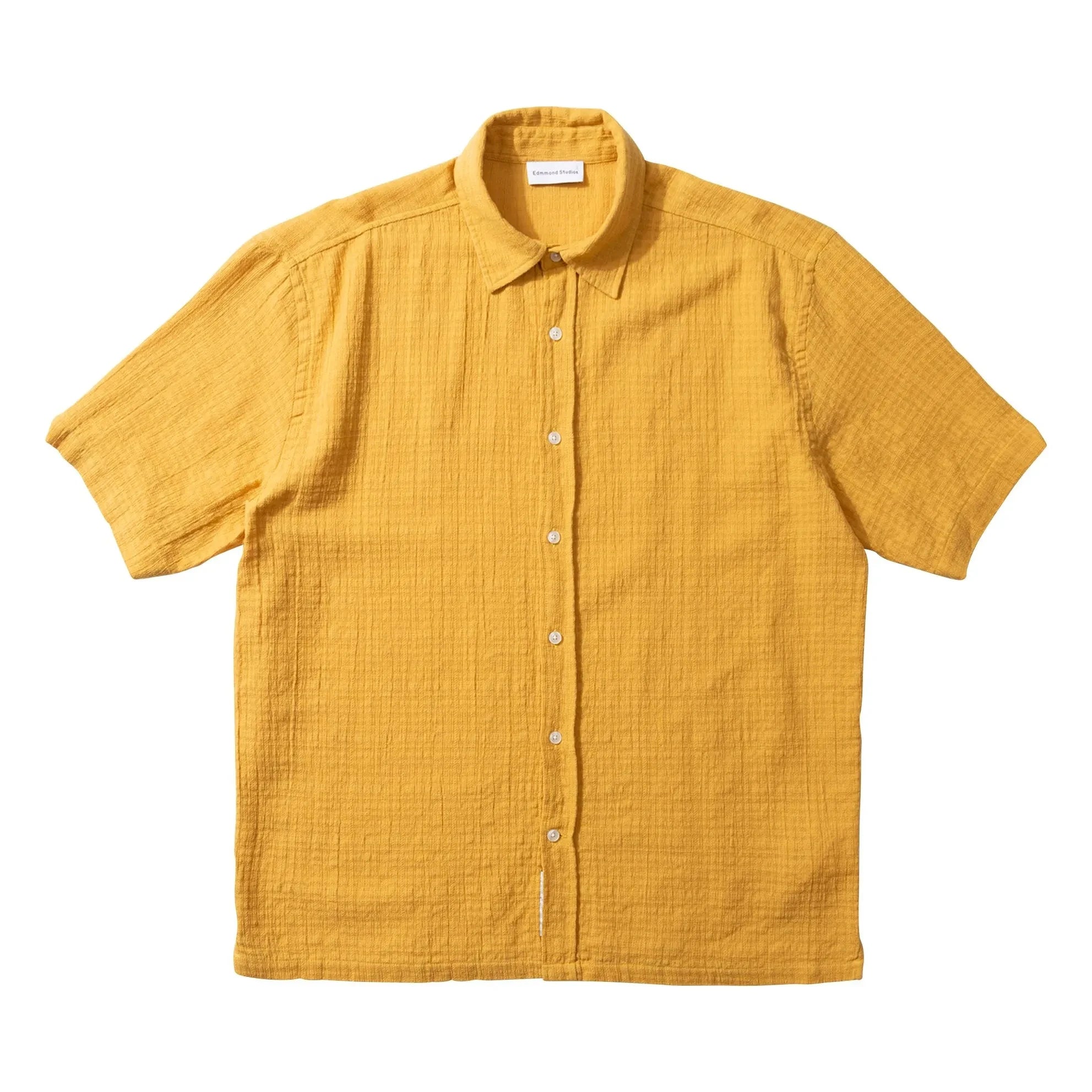 Edmmond Studios - Mustard Straw Land Short Sleeve Shirt