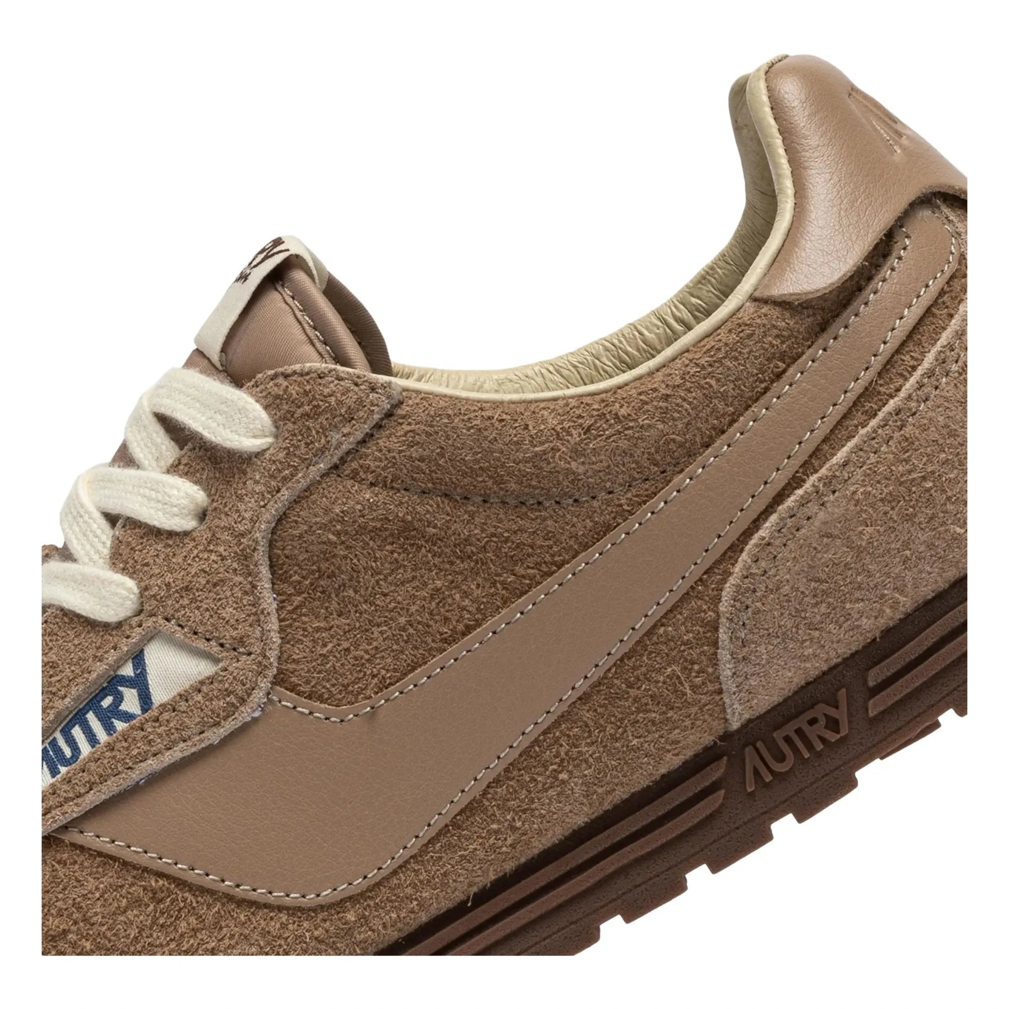 Autry - Windspin Low Suede and Leather Sneakers | Light Brown