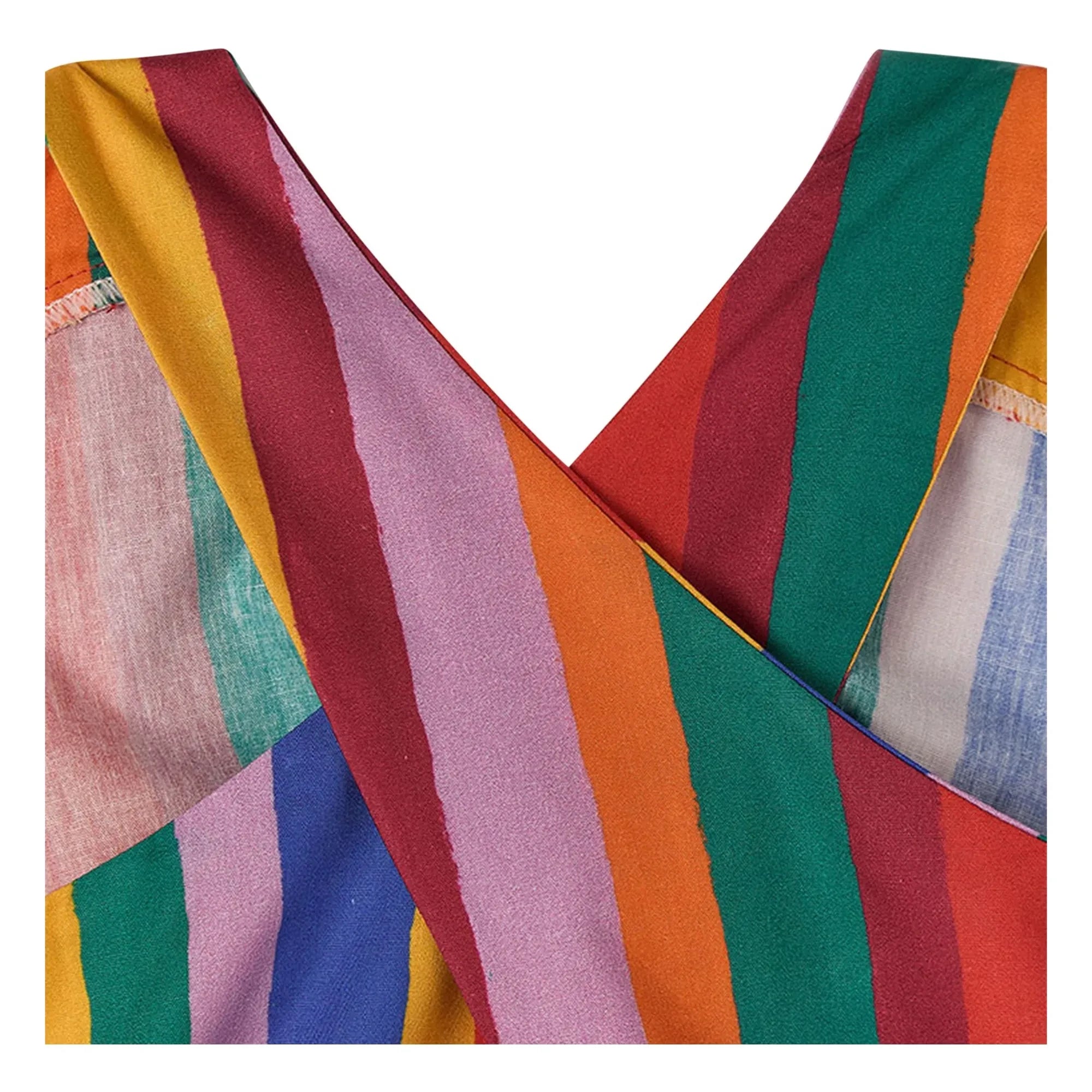 Fabula - Striped Top | Red