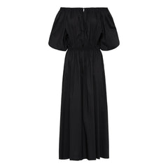 Matteau - Voluminous Strap Dress | Black