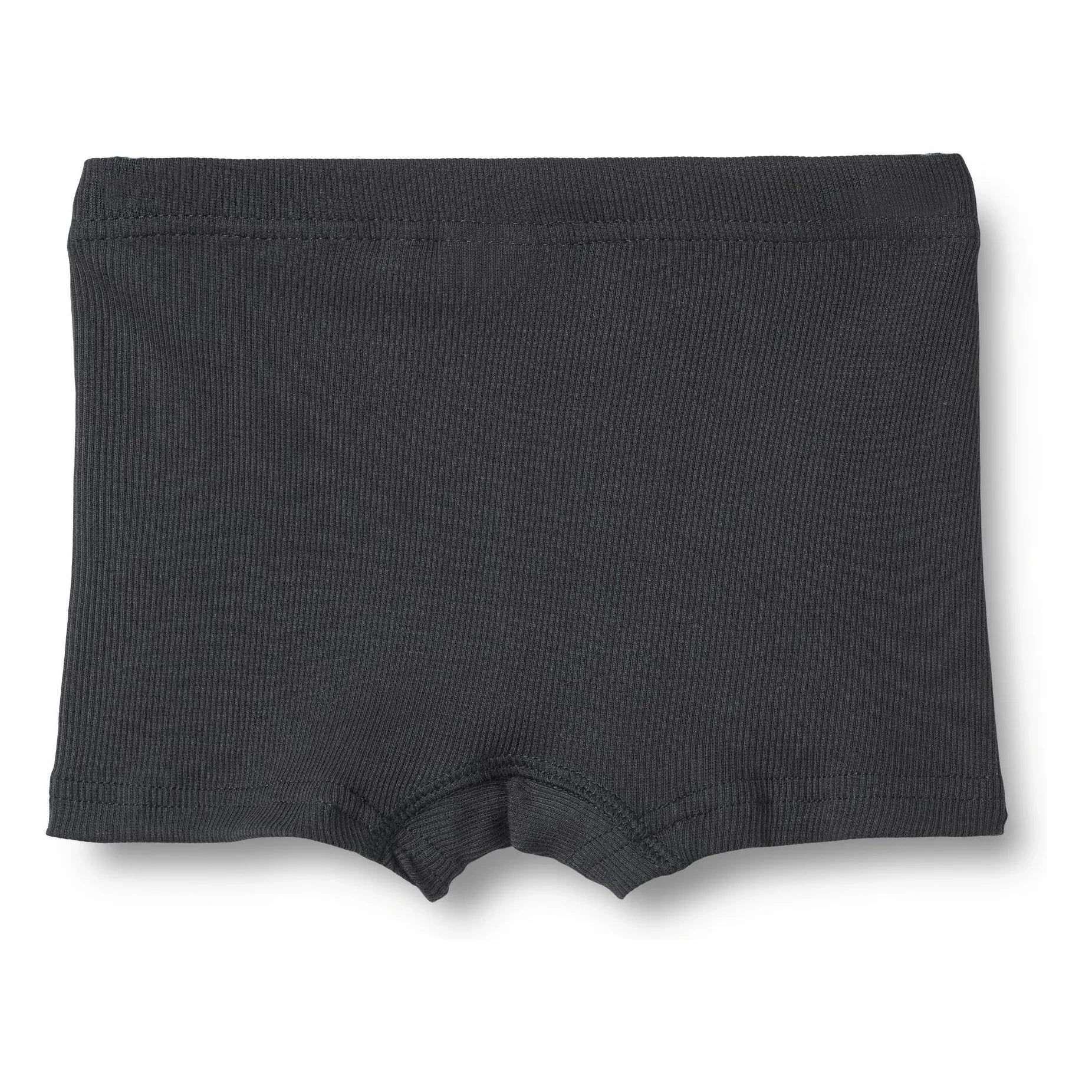 Wheat - 2'li Louis Coton Bio Boxer şort | Siyah
