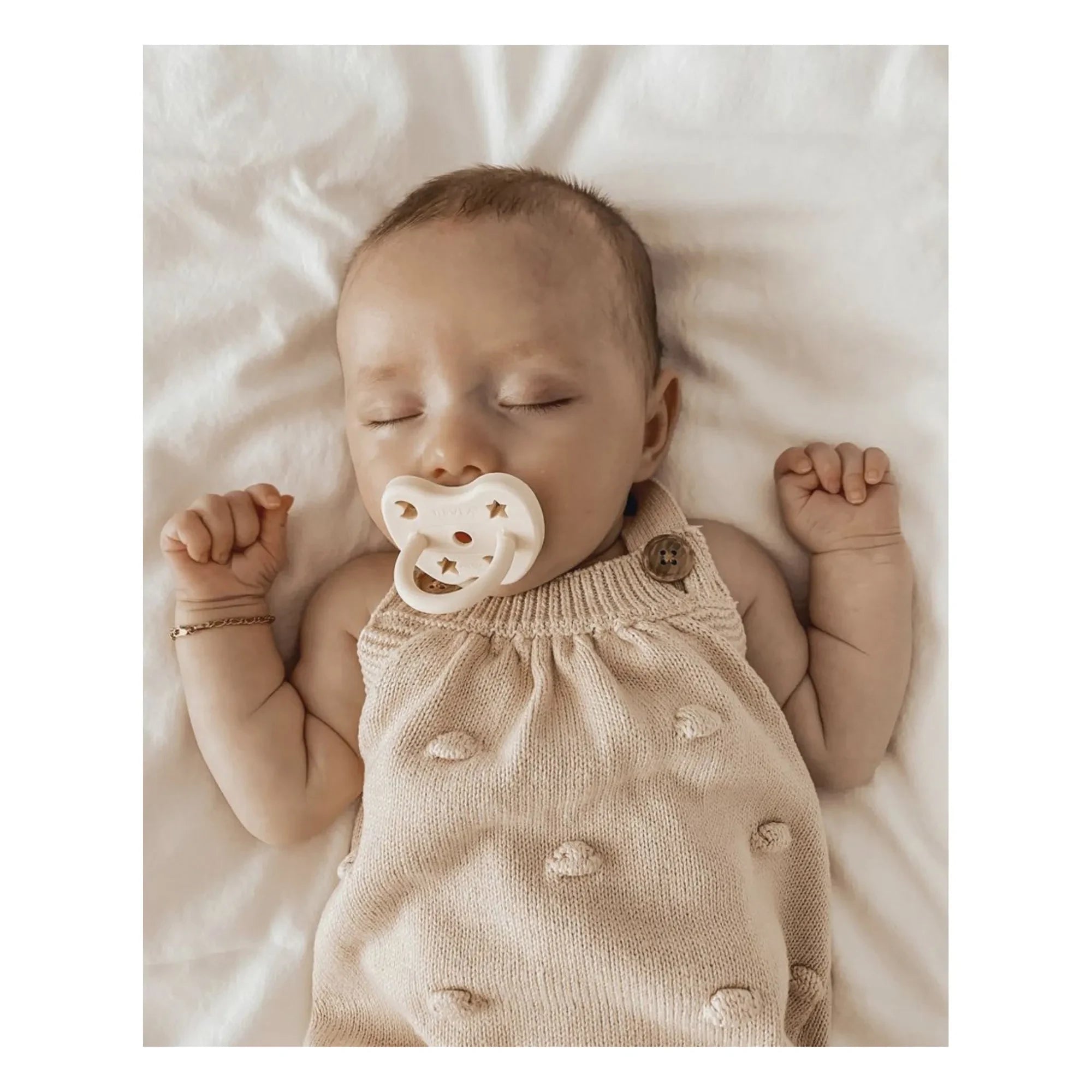 Hevea - 3-piece Pacifier Set Discovery Pack | Powder Pink