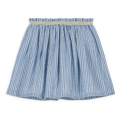 Louise Misha - Cephee Organic Cotton Skirt | Blue