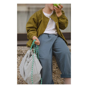 Studio Noos - Jersey Sports Bag | Heather Grey