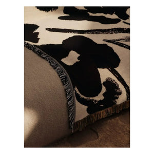 Ferm Living - Cilla Cotton Tapestry Blanket | Brown