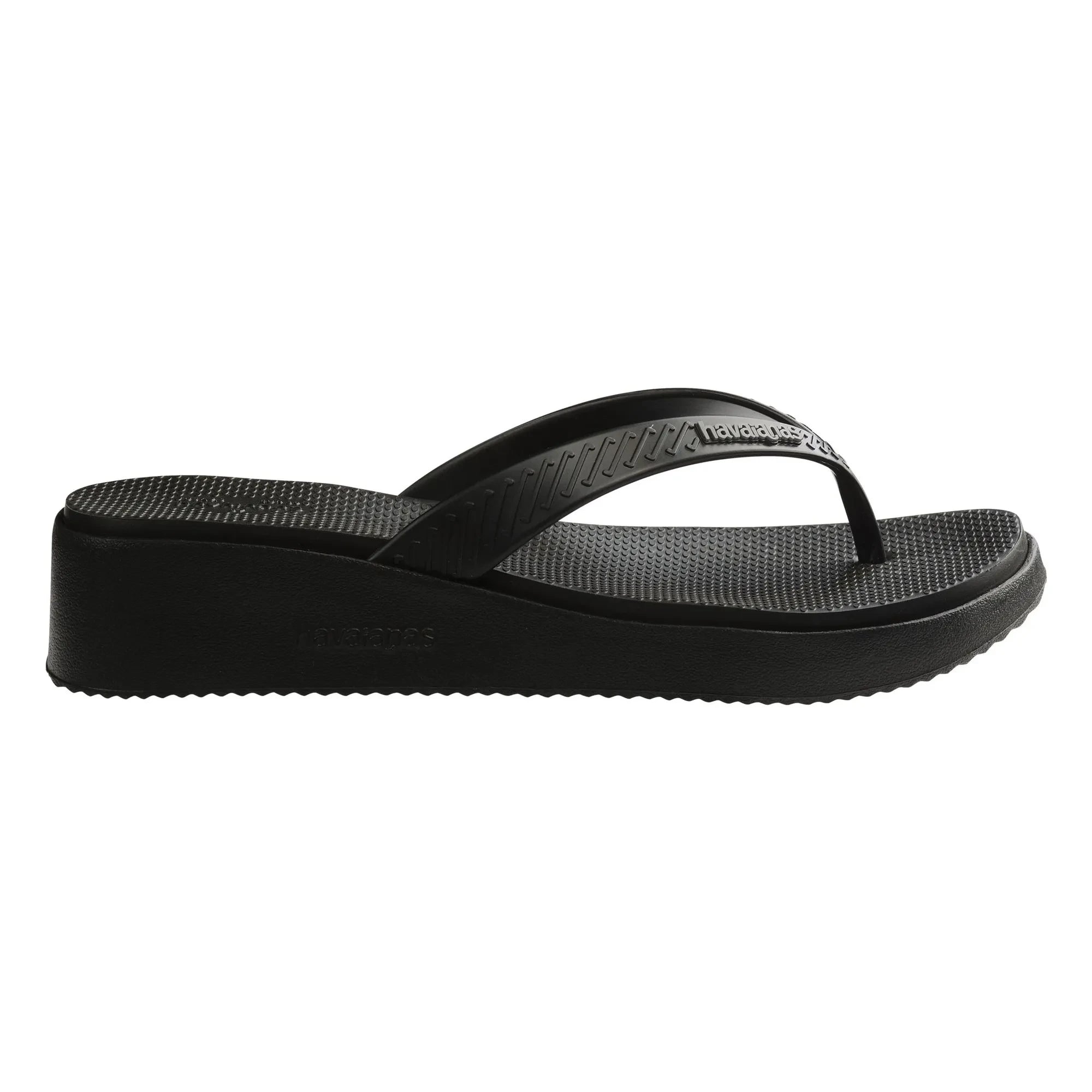 Havaianas - Yüksek Platform Parmak Arası Terlik | Siyah