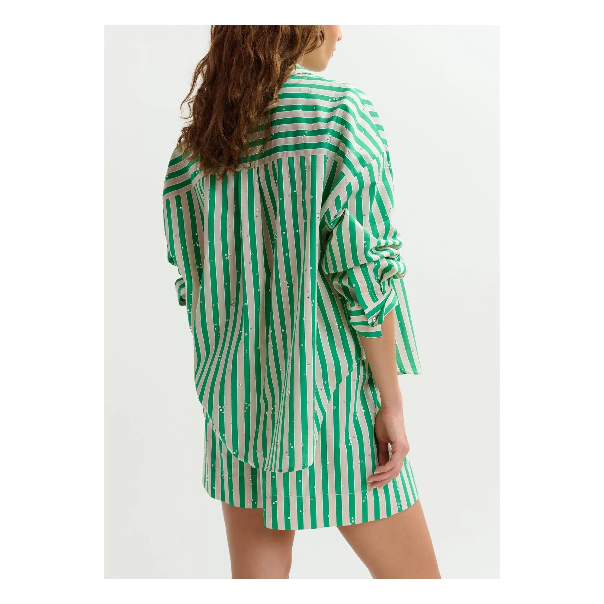 Essentiel Antwerp - Jelief Striped Shirt | Green