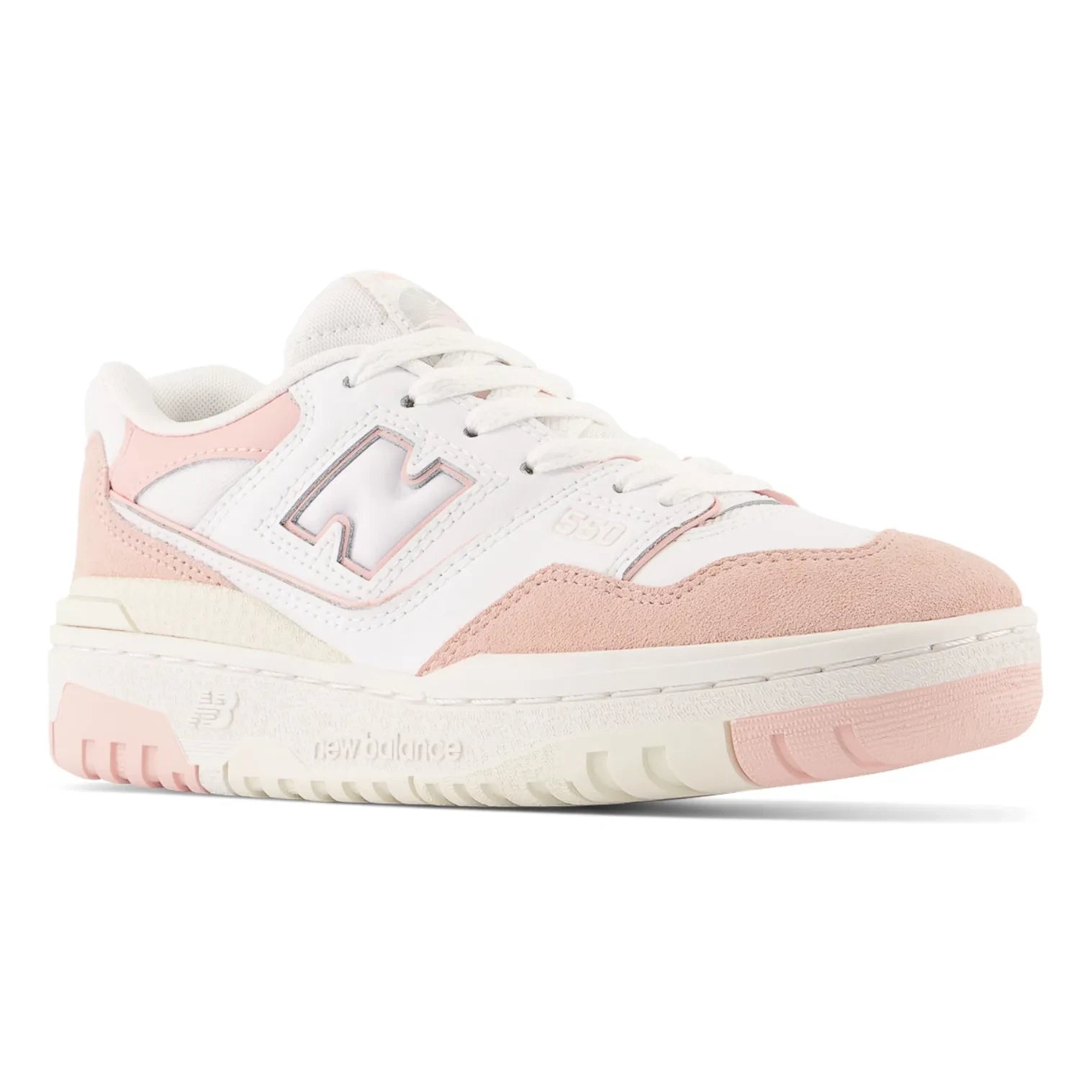 New Balance - Classic Lace-up 550 Sneakers | Light Pink