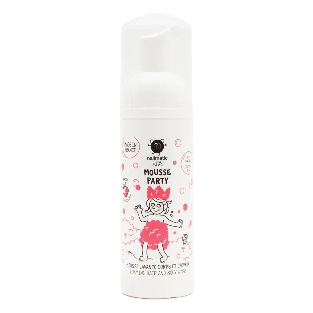 Nailmatic Kids - Strawberry Hair & Body Cleansing Foam