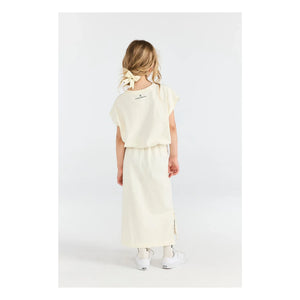 The Animals Observatory - Orca Mes Amis Organic Cotton Dress | White