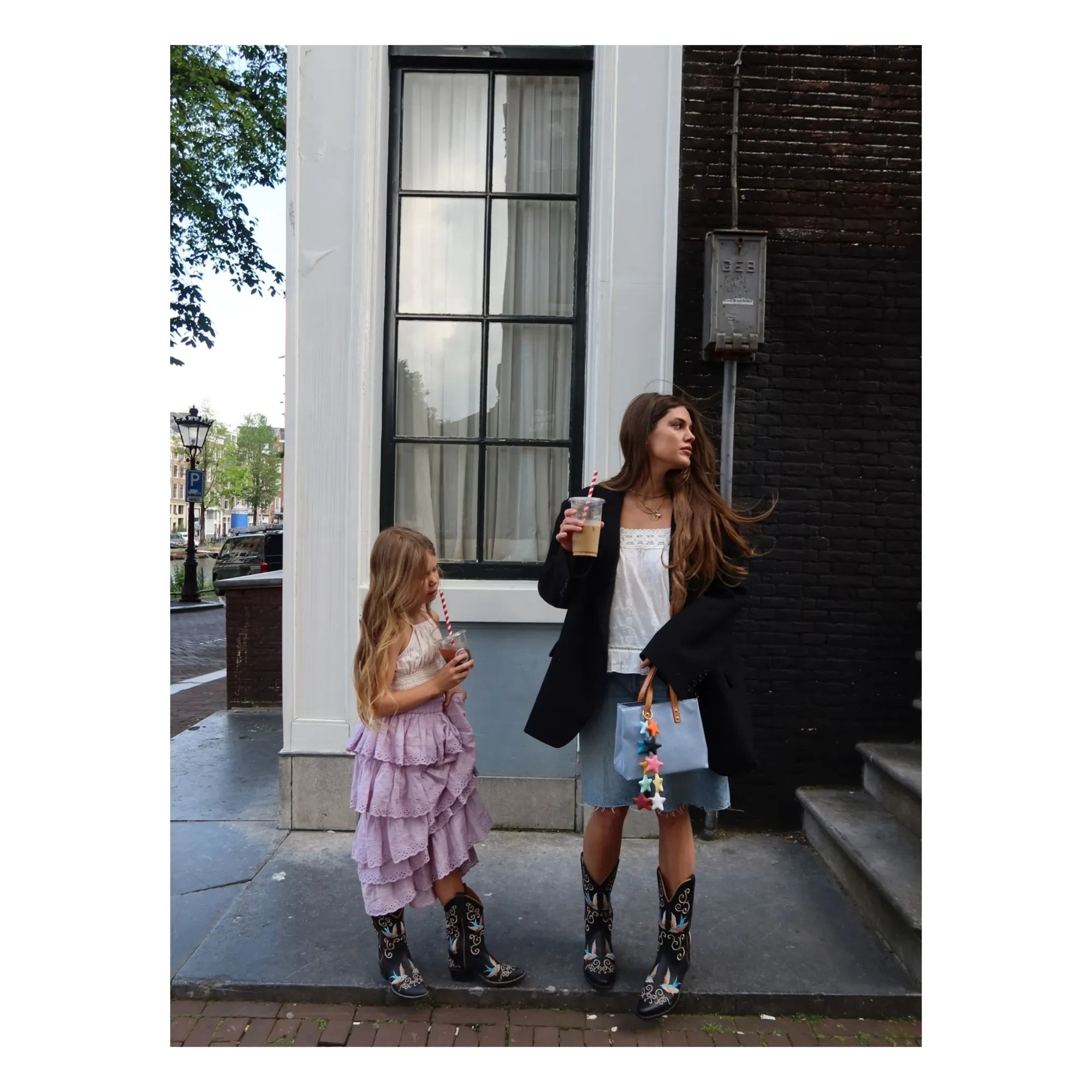 Bootstock - Santiags Leather Dappermaentje X Bootstock | Black