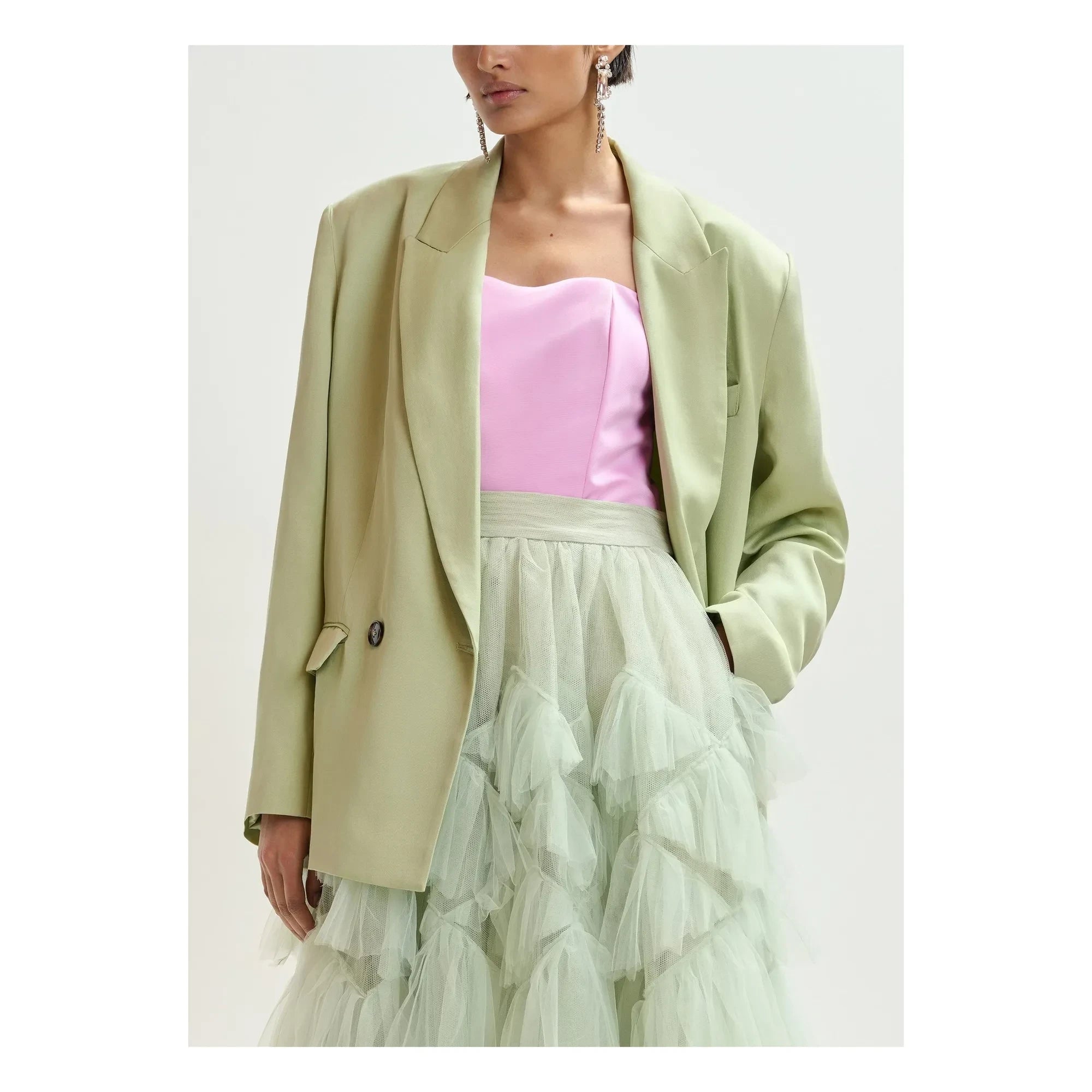 Essentiel Antwerp - Jasione blazer | Green