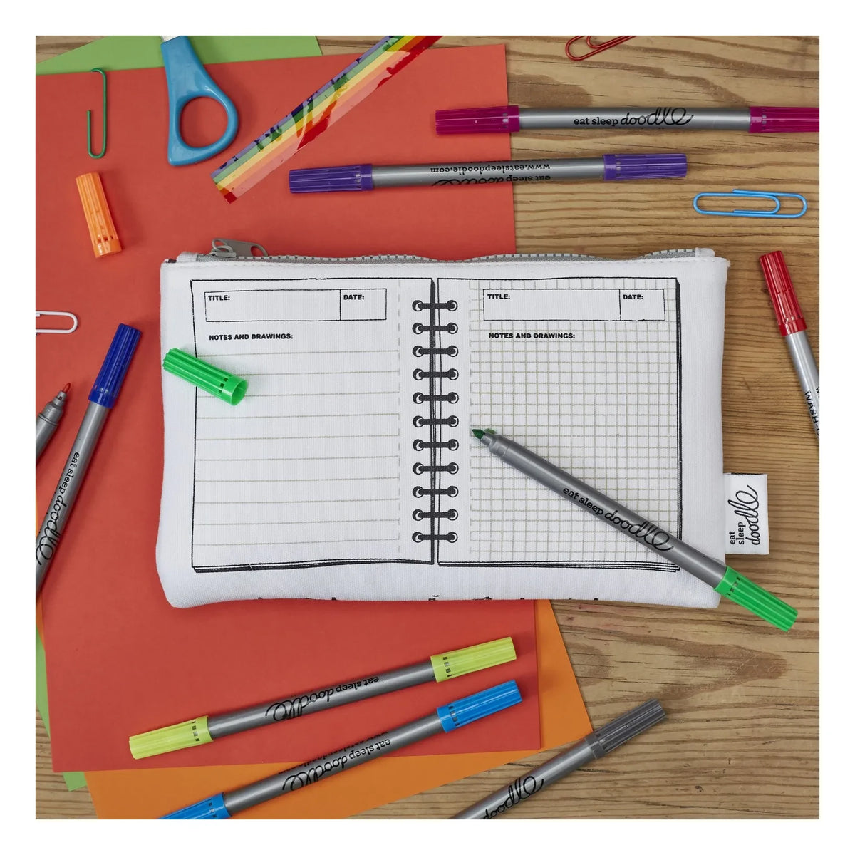 EatSleepDoodle - Dino Coloring Set