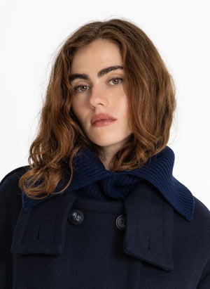 Smallable Woman - Soane Merino Wool Scarf | Navy
