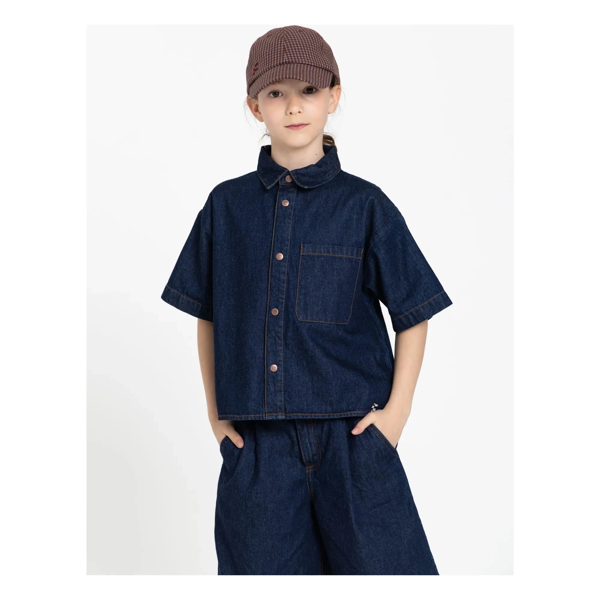 Finger in the nose - Beef Check Hat | Dark Brown