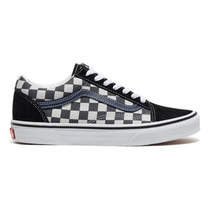 Vans - Old Skool Tonal Check Sneakers Laces | Navy Blue
