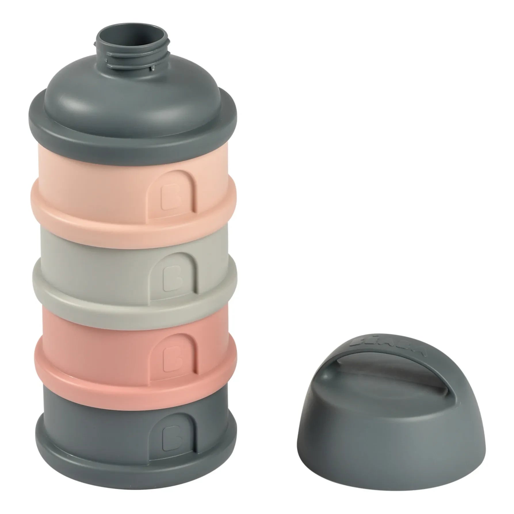 Béaba - 4-Compartment Dose Container | Pink
