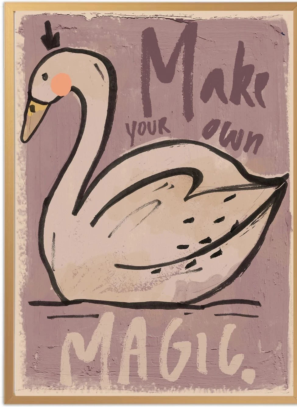 Studio Loco - Swan Büyük Poster