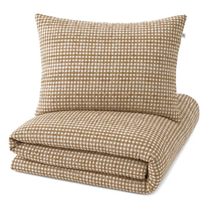 Editions Aimable - Paulette yatak takımı | Noisette Vichy Pamuk
