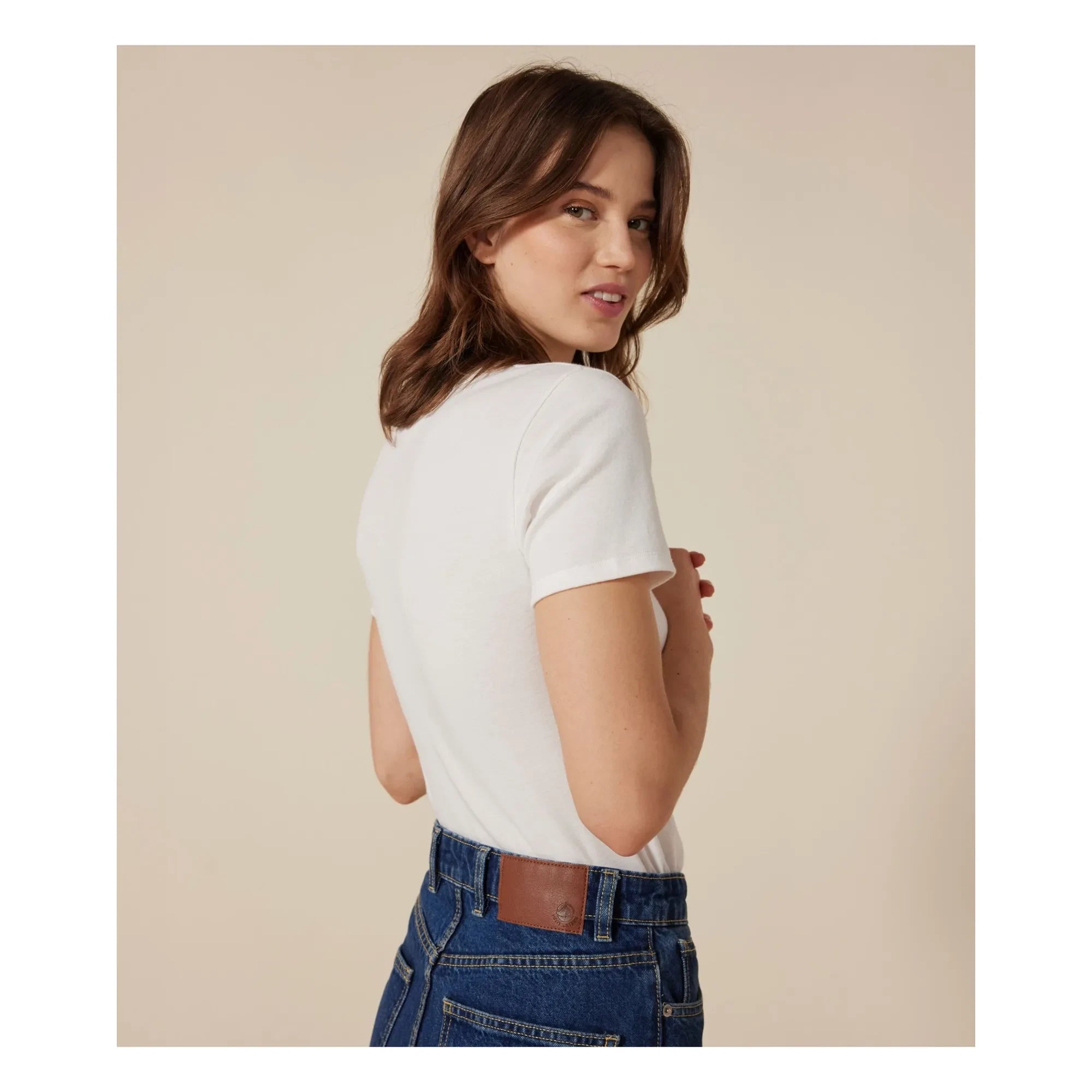 Petit Bateau - l'Iconique Tişört - Kadın Koleksiyonu | Beyaz