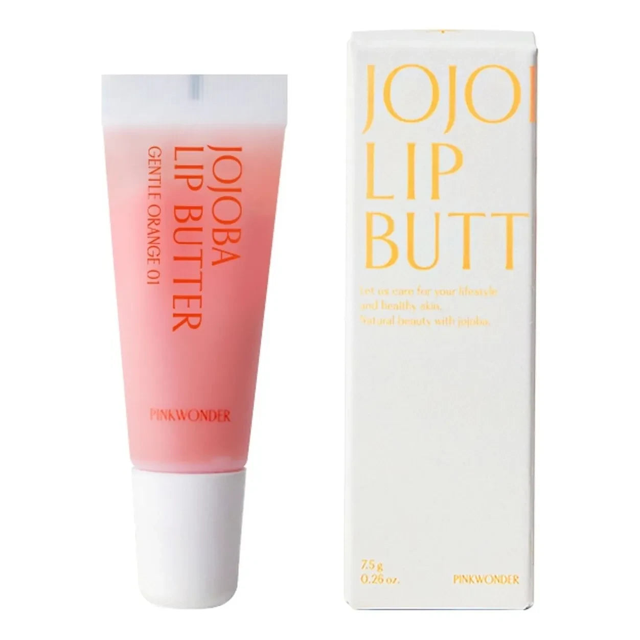 PINKWONDER - Jojoba Lip Balm | Gentle Orange