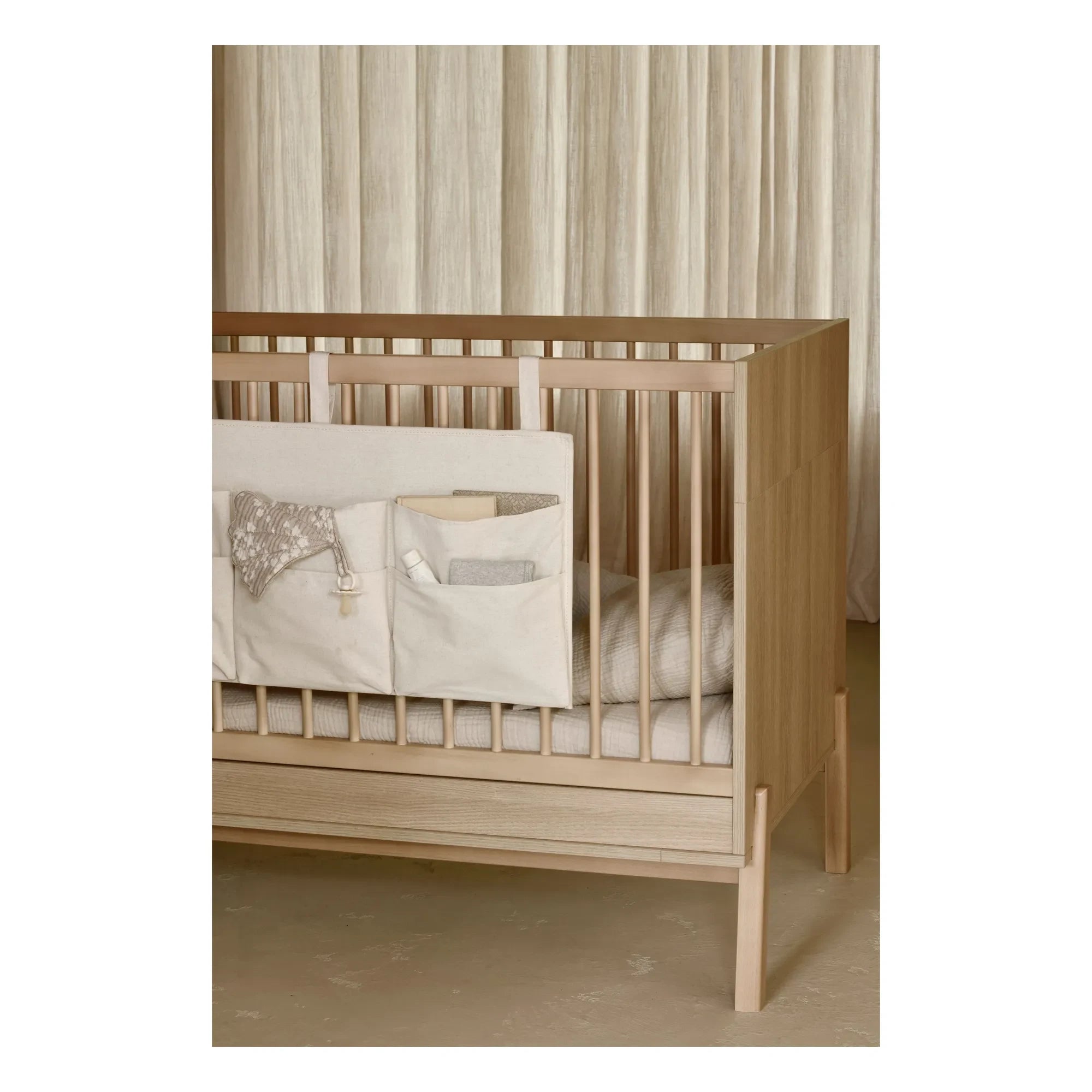Quax - Ashi Crib 70x140 cm | Honey