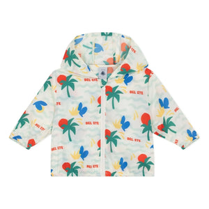 Petit Bateau - Bel Été Recycled Fiber Windbreaker | Ecru