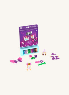 Plus-Plus - Büyülü Orman Yaratıcı Set - 125 Parça | Mor