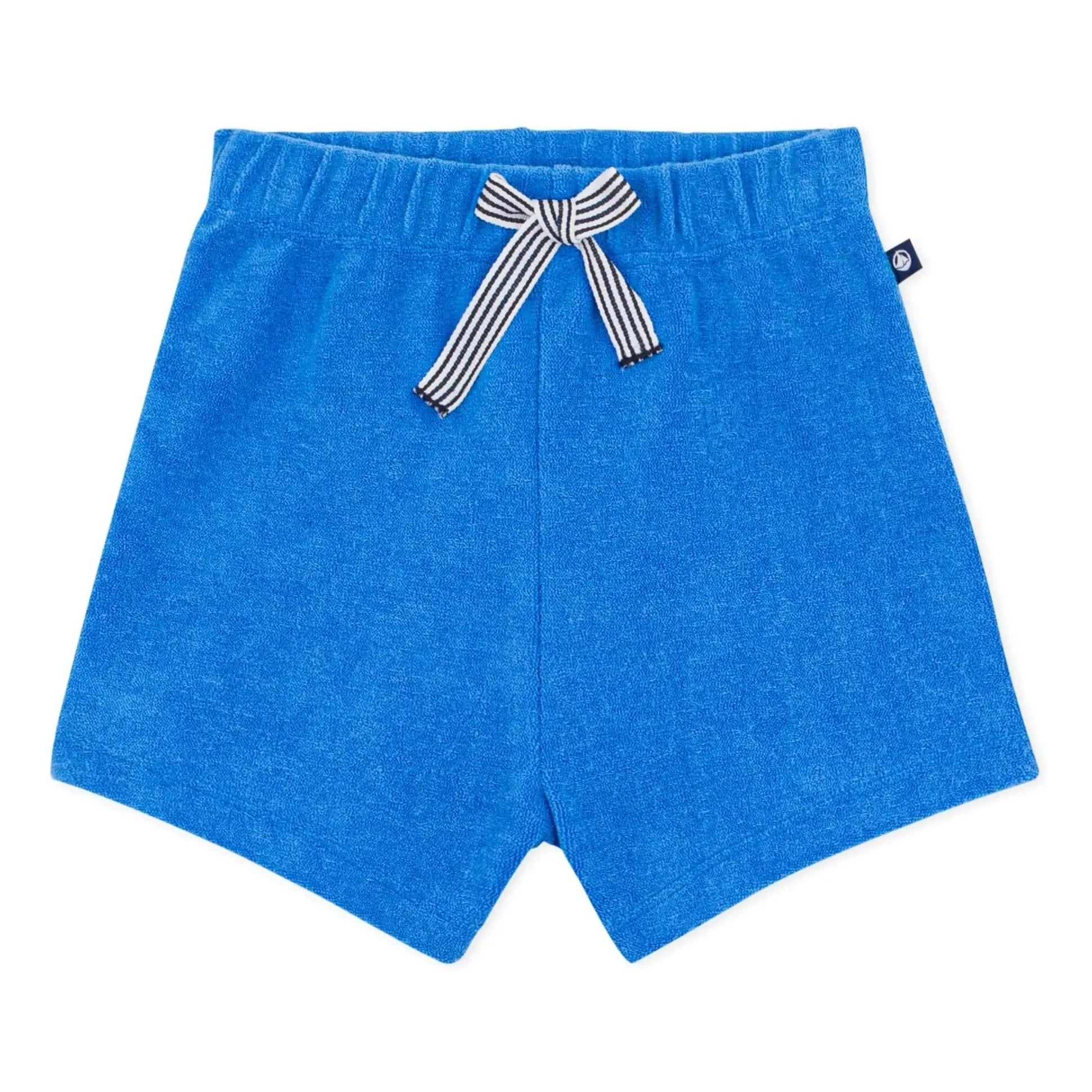 Petit Bateau - Uni Terry Shorts | Royal Blue
