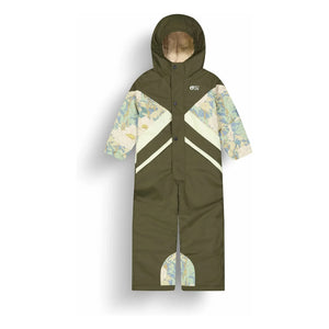 Picture - Snowy Fleurie Recycled Fiber Ski Suit | Khaki