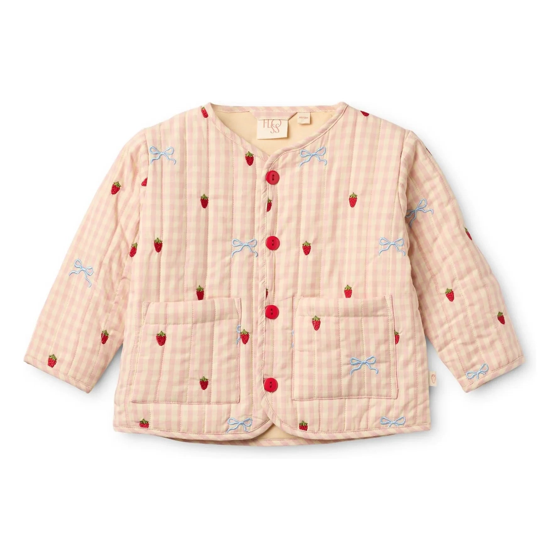 Flöss - Dolly Vichy Jacket | Apricot