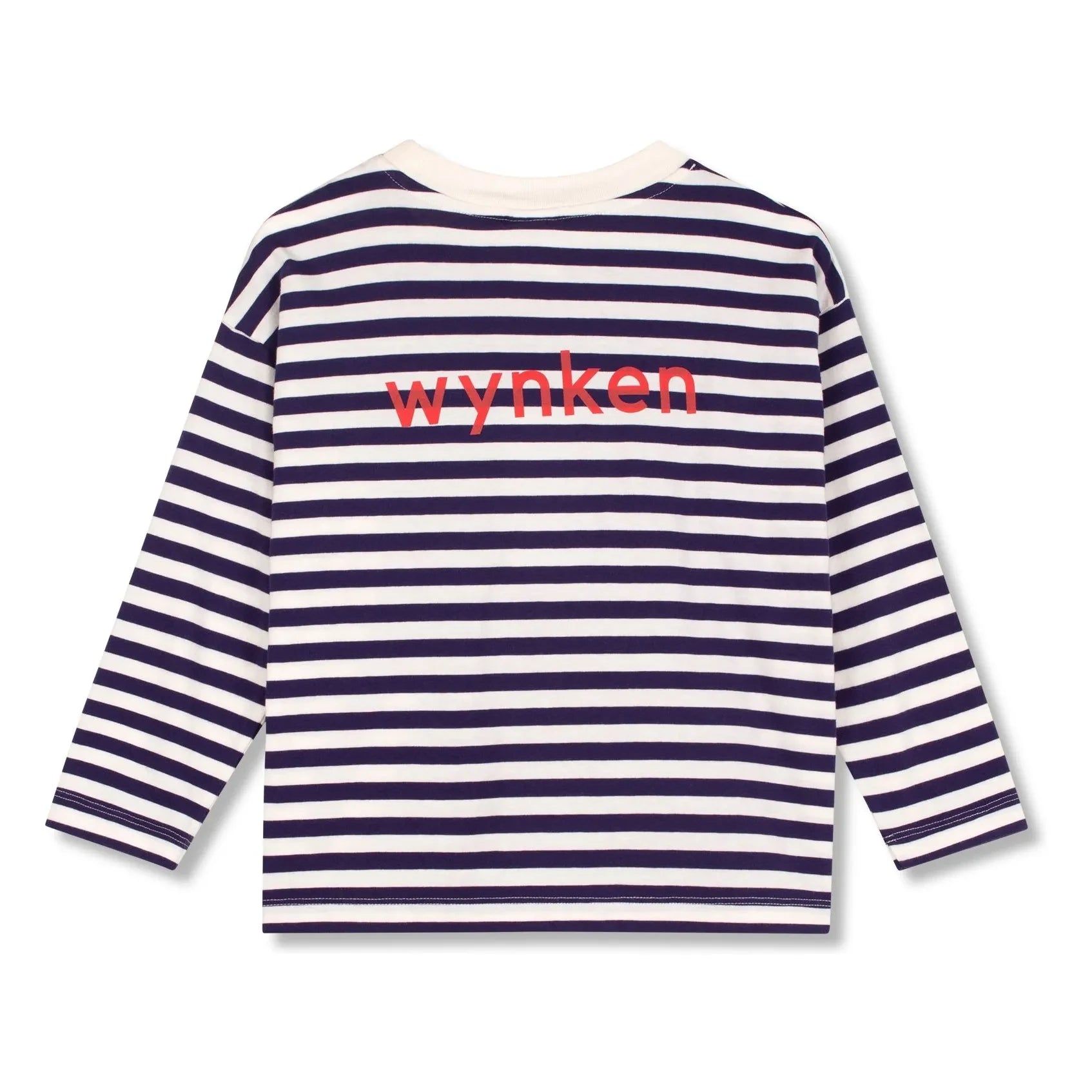 Wynken - T-shirt with striped pockets Organic cotton | Navy Blue