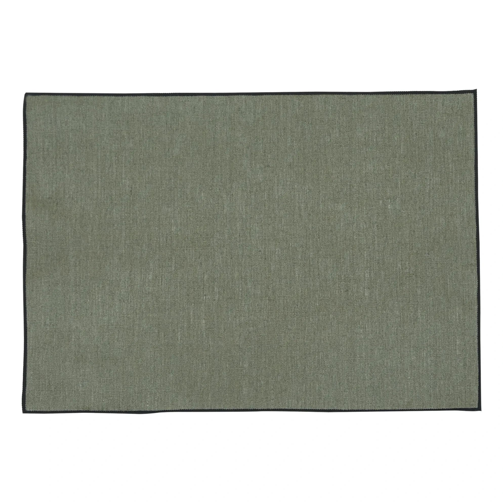 Haomy - Borgo Coated Linen Placemat | Khaki