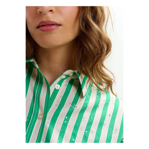 Essentiel Antwerp - Jelief Striped Shirt | Green