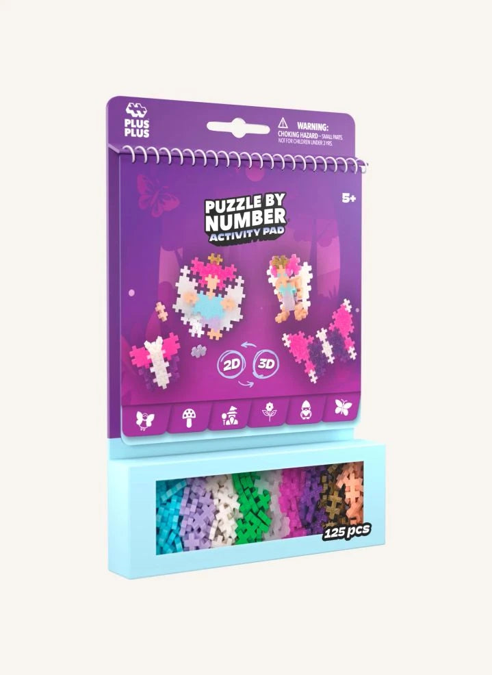 Plus-Plus - Büyülü Orman Yaratıcı Set - 125 Parça | Mor