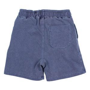Búho - Organic Cotton Fleece Bermuda Shorts | Navy Blue