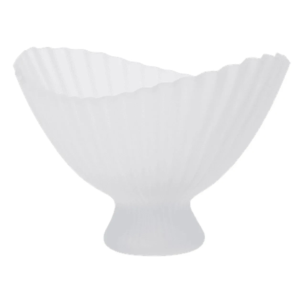 Ferm Living - Fountain Glass Bowl | White