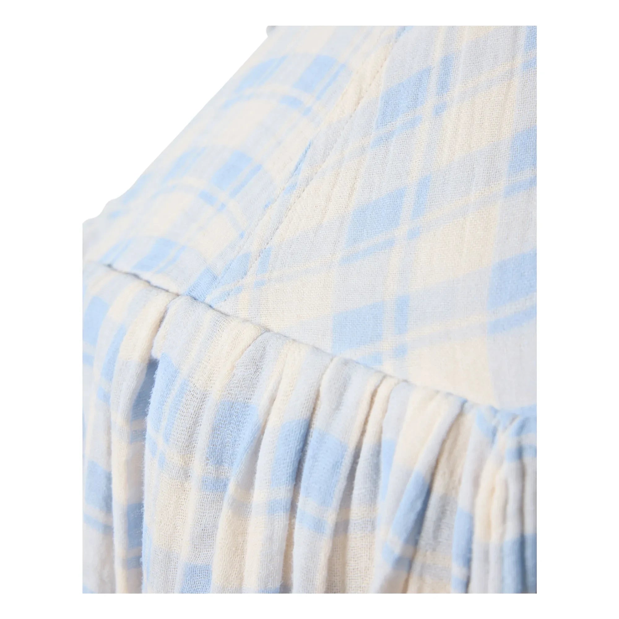 garbo&friends - Square Patterned Sky Bedspread