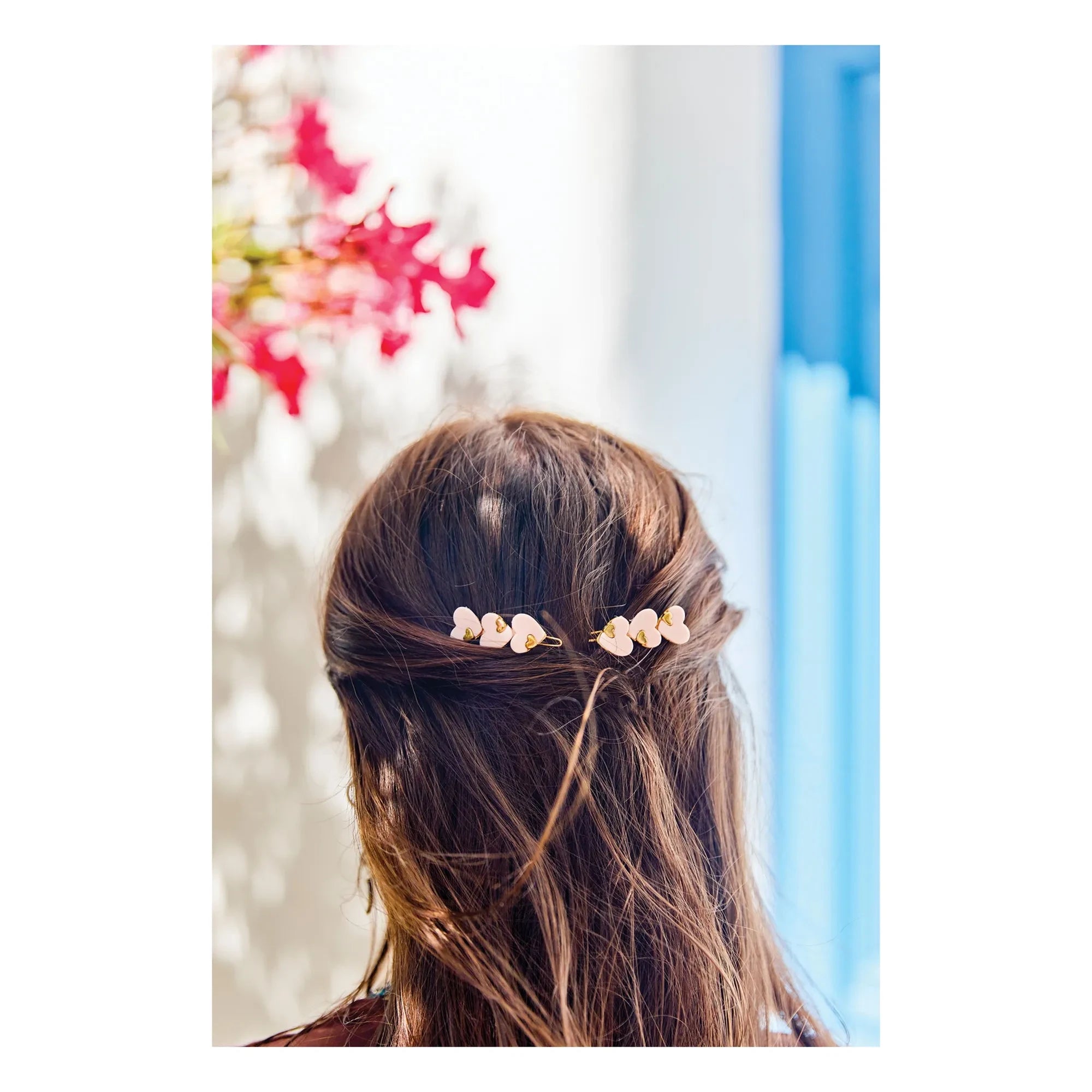 Tartine et Chocolat - 2-Piece Hair Clip Set | Light Pink