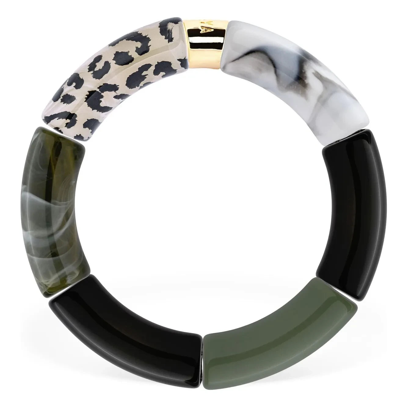 Parabaya - Capi 1 bracelet | Dark green