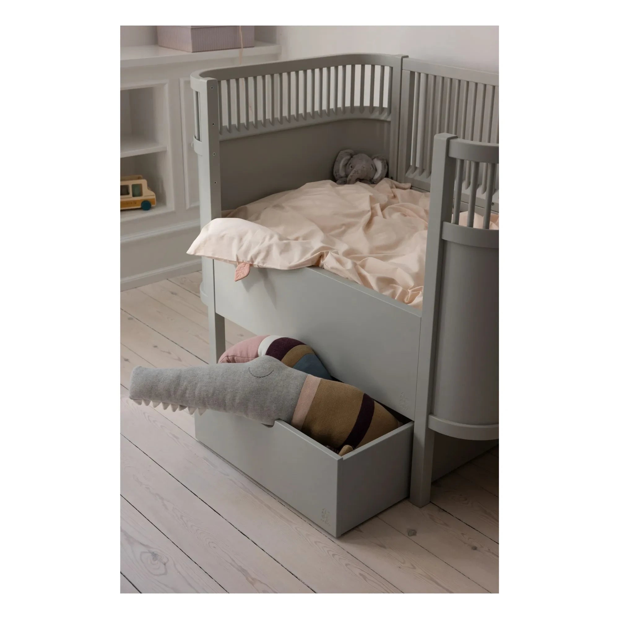 Sebra - Growing Bed, Beech Wood 70x110 cm | Stone