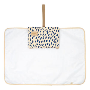 Nobodinoz - Travel Changing Mat Hyde Park Leonie | Blue