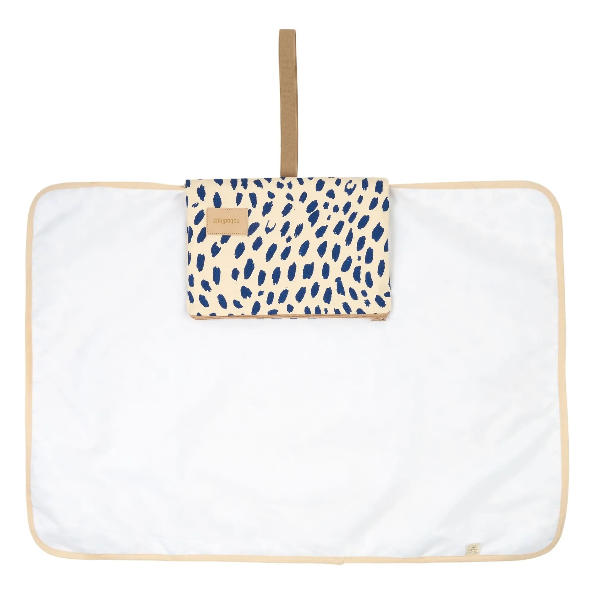 Nobodinoz - Travel Changing Mat Hyde Park Leonie | Blue