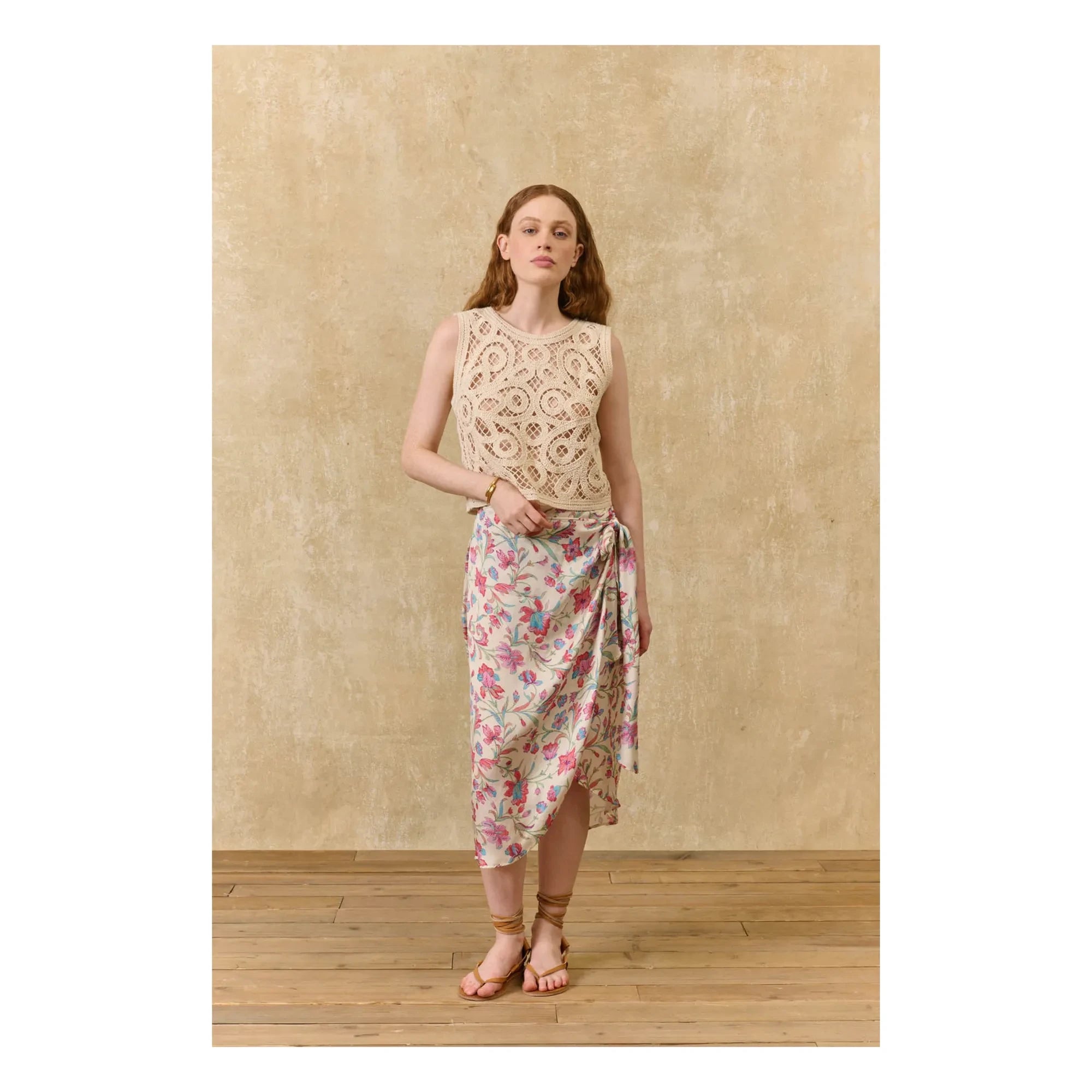 Louise Misha - Penelope Skirt | Cream