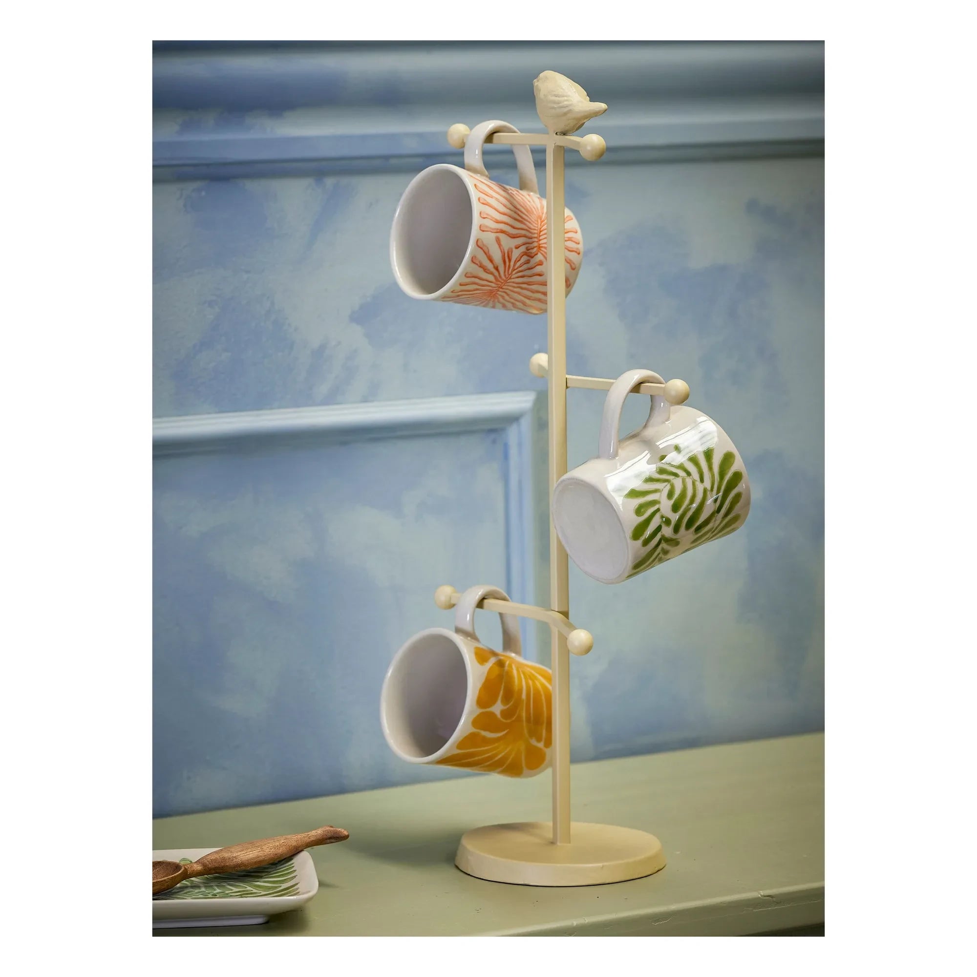 Bloomingville - Fauni Stone Ceramic Mug - Set of 3 | Multicolored