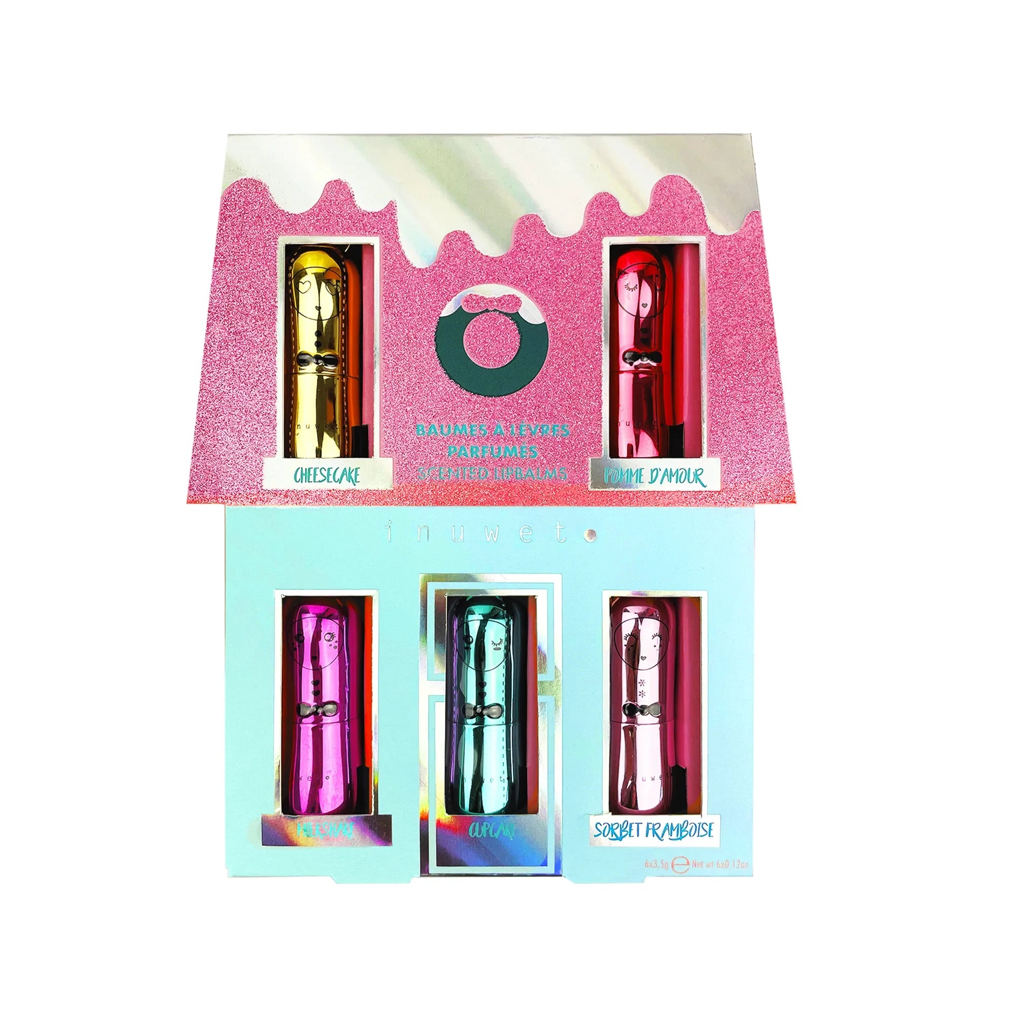 Inuwet - House of Wonderland 5-Piece Lip Balm Set