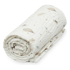 Cam Cam - Dreamland Muslin Blanket | Light Blue