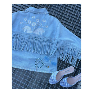SISSEL EDELBO - Christer Denim Jacket | Blue
