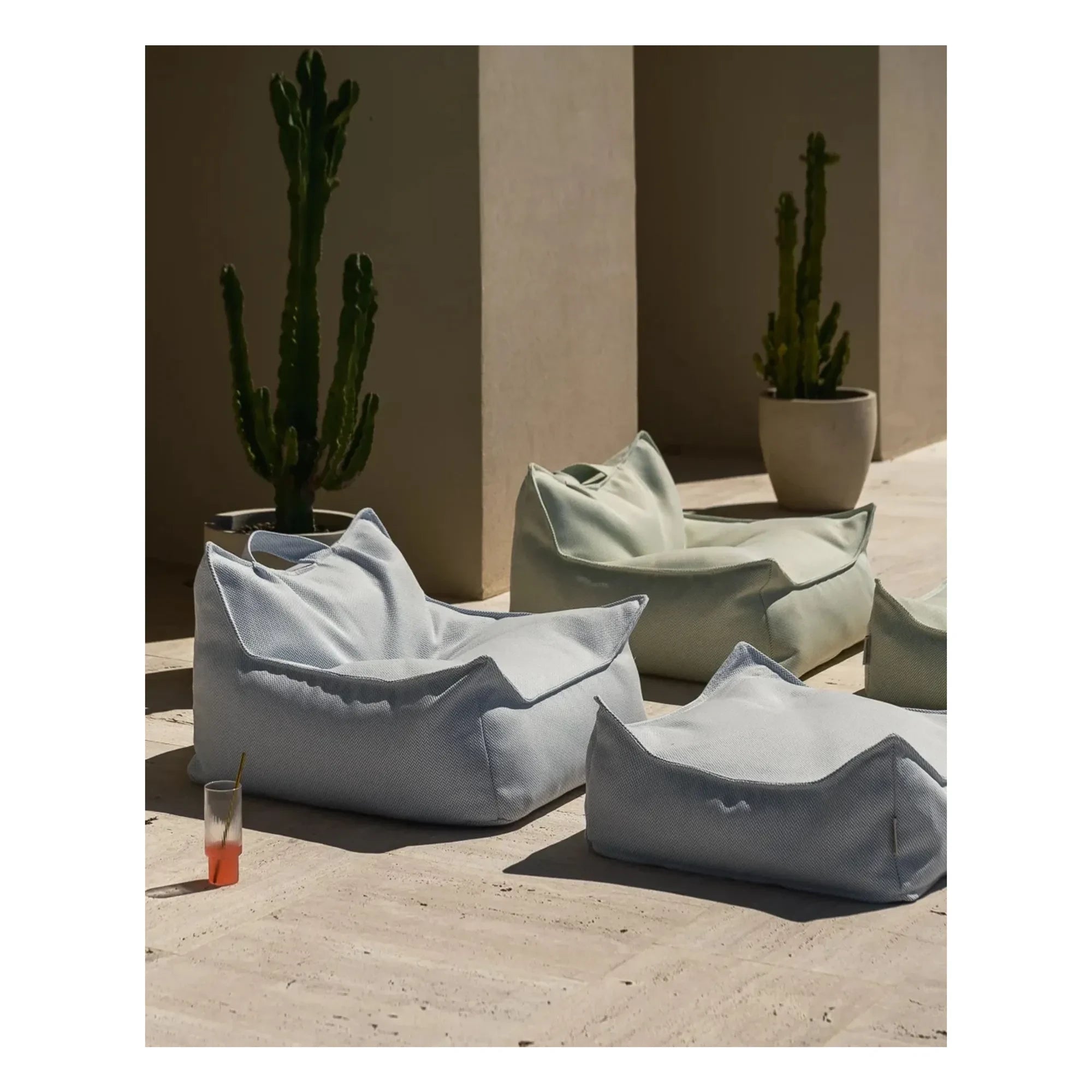 Wigiwama - Light Blue Outdoor Armchair